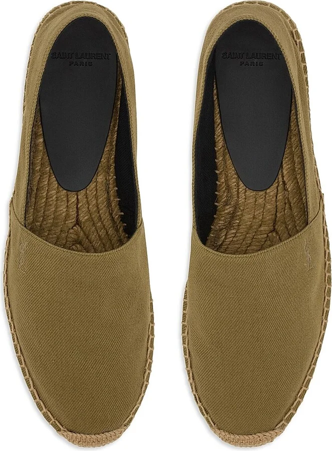 Men's Espadrilles in Cotton Gabardine - Cactus - Size 6 - Image 3