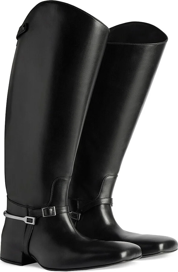 Men's Excavator Riding Boots - Black - Size 8 - Image 2