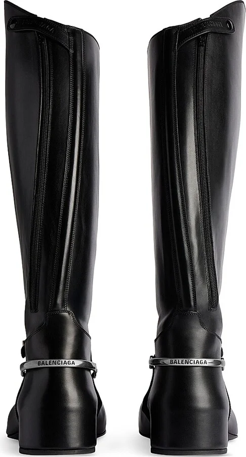 Men's Excavator Riding Boots - Black - Size 8 - Image 3