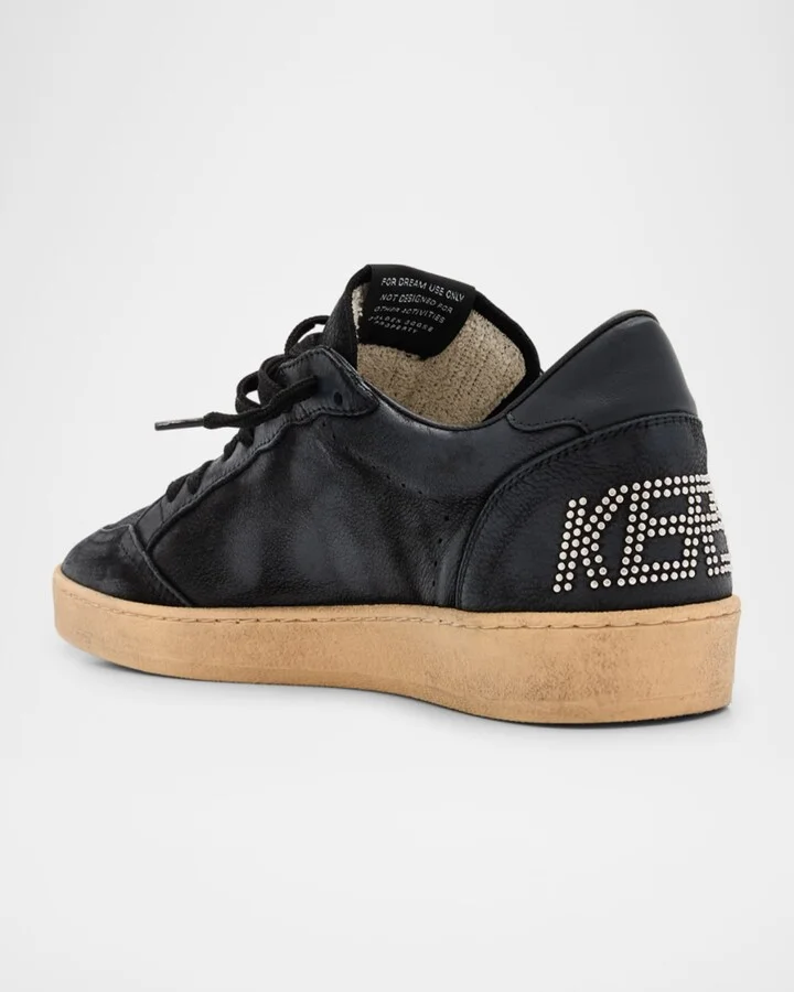 Men's Exclusive Ballstar Nubuck Low-Top Sneakers - Image 4