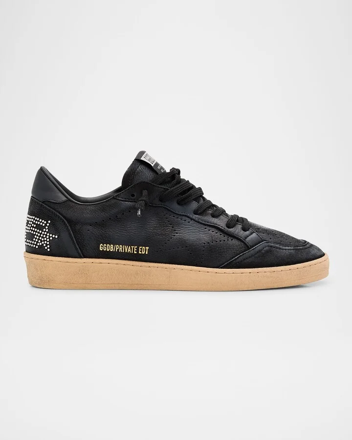 Men's Exclusive Ballstar Nubuck Low-Top Sneakers
