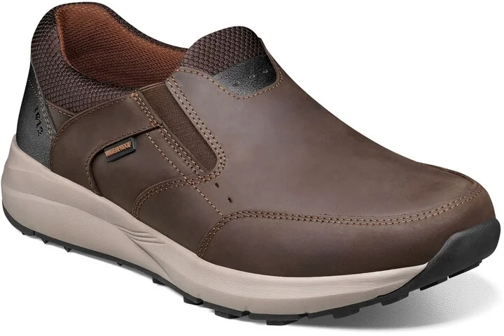 Men's Excursion Water-Resistant Moccasin Toe Slip-On Shoes