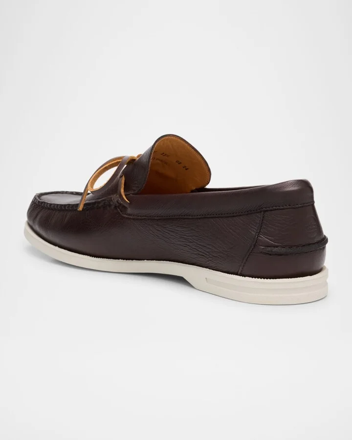 Men's Excursionist Leather Boat Shoes - Image 4
