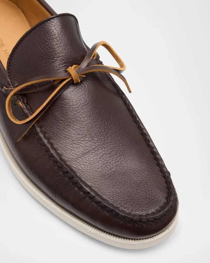 Men's Excursionist Leather Boat Shoes - Image 5