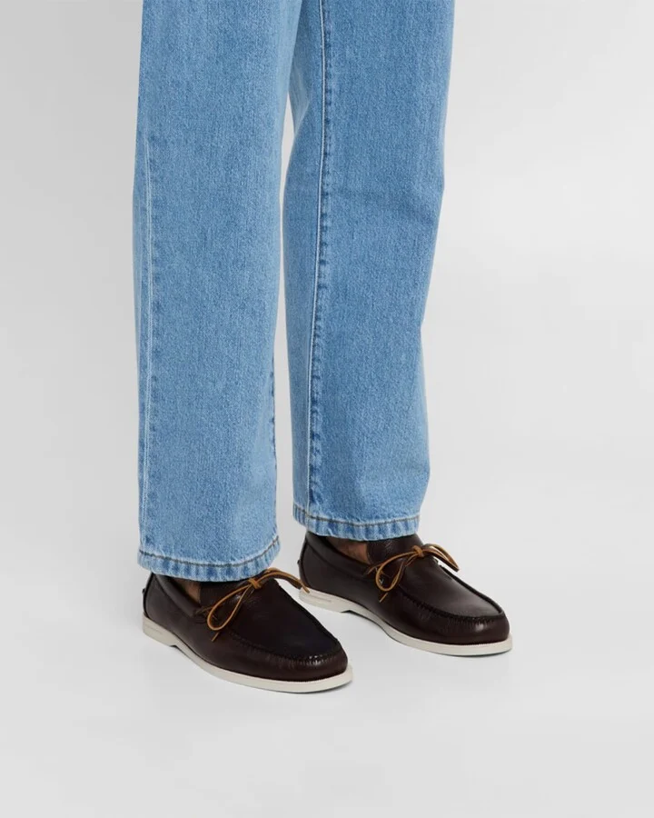 Men's Excursionist Leather Boat Shoes - Image 7