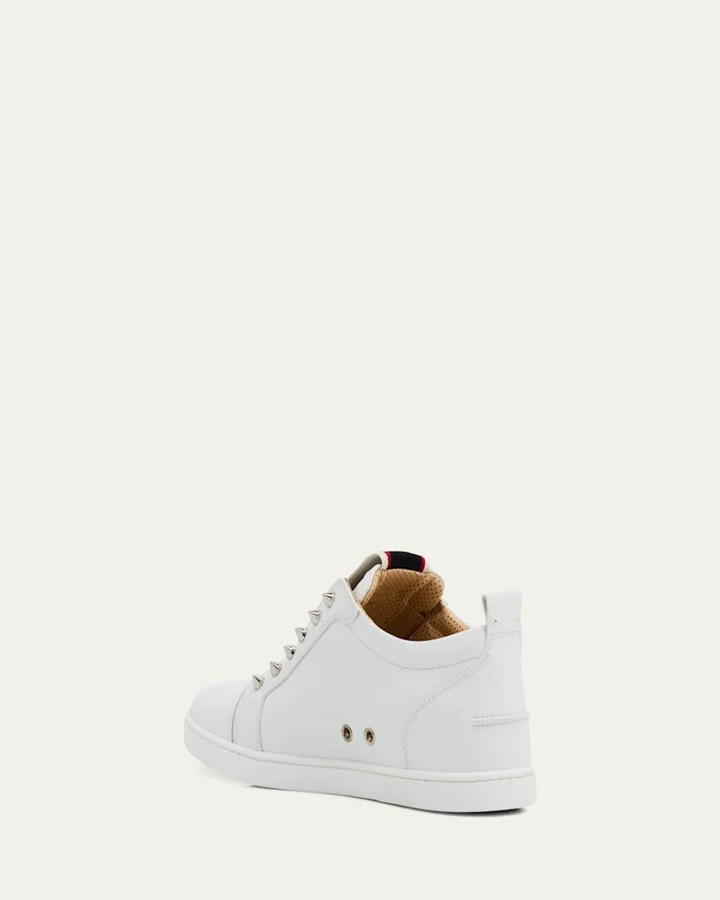 Men's F.A.V. Fique A Vontade Spiked Leather Slip-On Sneakers - Image 9