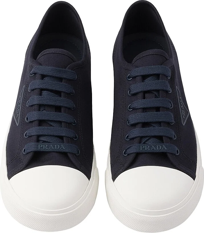 Men's Fabric Sneakers - Blue - Size 7 - Image 2