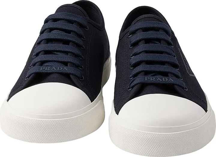 Men's Fabric Sneakers - Blue - Size 7 - Image 4