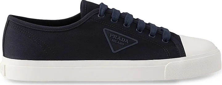 Men's Fabric Sneakers - Blue - Size 7