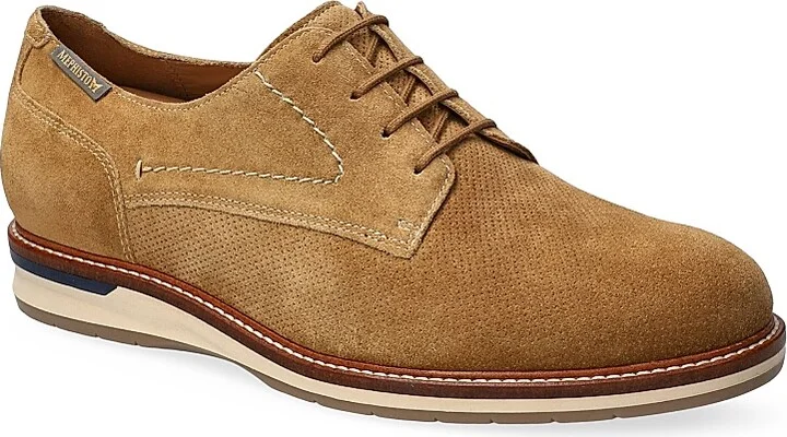 Men's Falco Perforated Suede Oxfords - Spice - Size 7 - Image 2