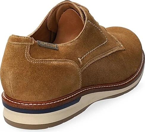 Men's Falco Perforated Suede Oxfords - Spice - Size 7 - Image 3