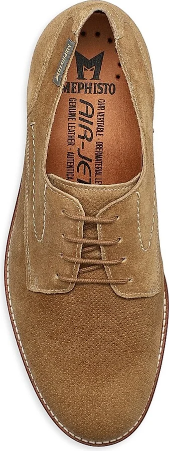 Men's Falco Perforated Suede Oxfords - Spice - Size 7 - Image 5
