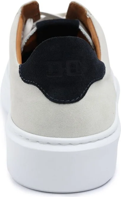 Men's Falcone Court Sneakers - White, Ice - Image 3