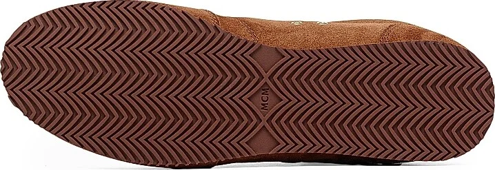 Men's Federlite Suede Low-Top Sneakers - Cognac - Size 8 - Image 5
