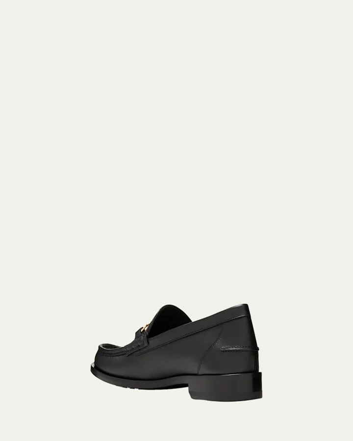 Men's FF O'Lock Leather Loafers - Image 2