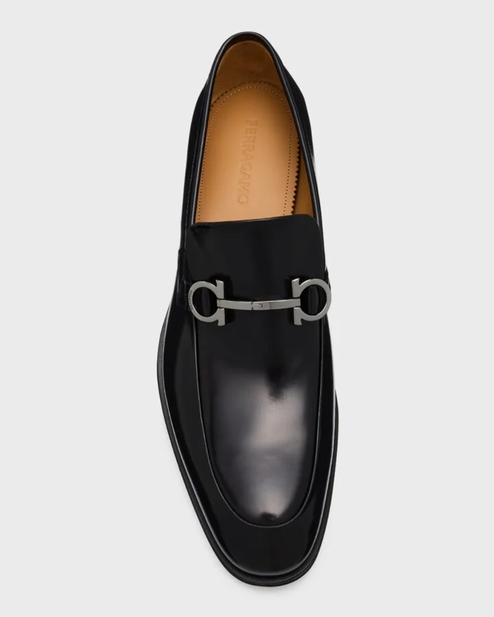 Men's Finley Leather Bit-Strap Loafers - Image 2