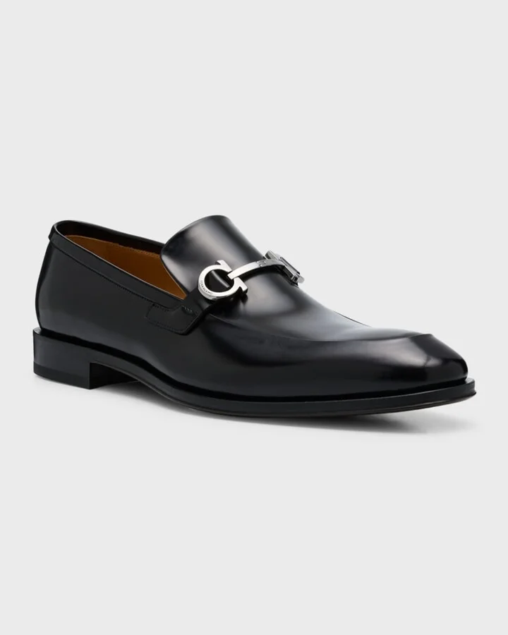 Men's Finley Leather Bit-Strap Loafers - Image 3