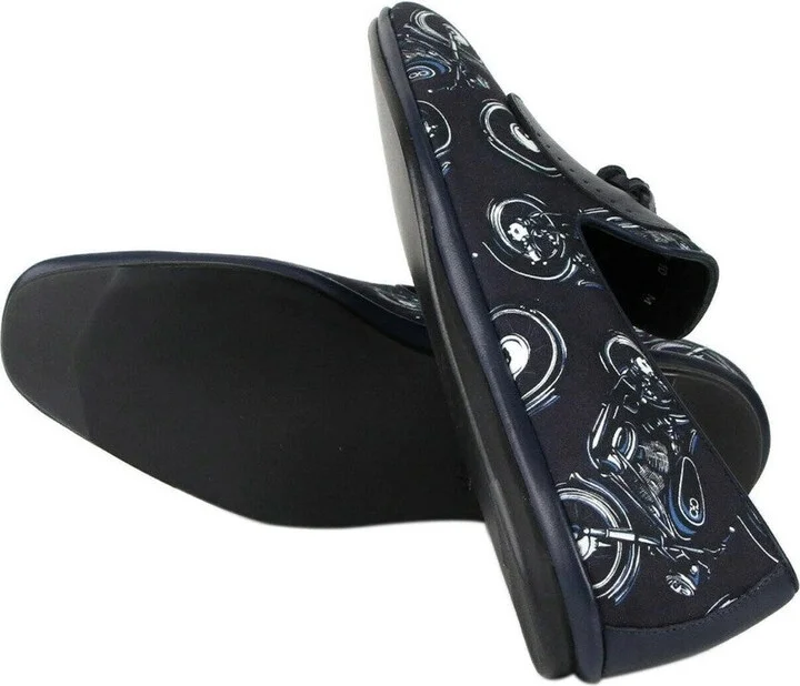 Men's Finnegan Deep Blue Fabric Tassel Loafer - Image 8