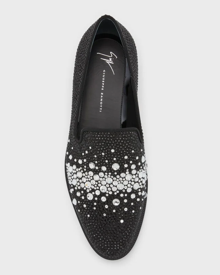 Men's Flavio 20 Swarovski Crystal Loafers - Image 6