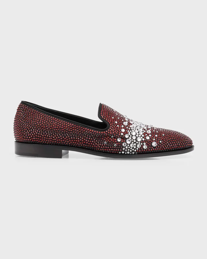 Men's Flavio 20 Swarovski Crystal Loafers