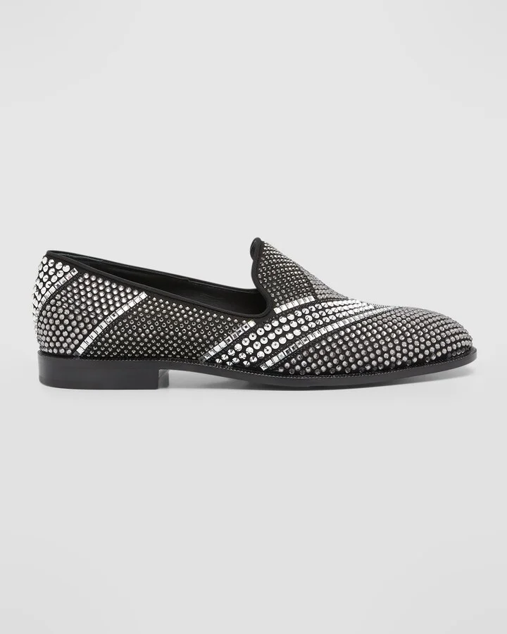 Men's Flavio 20 Swarovski Crystal Loafers
