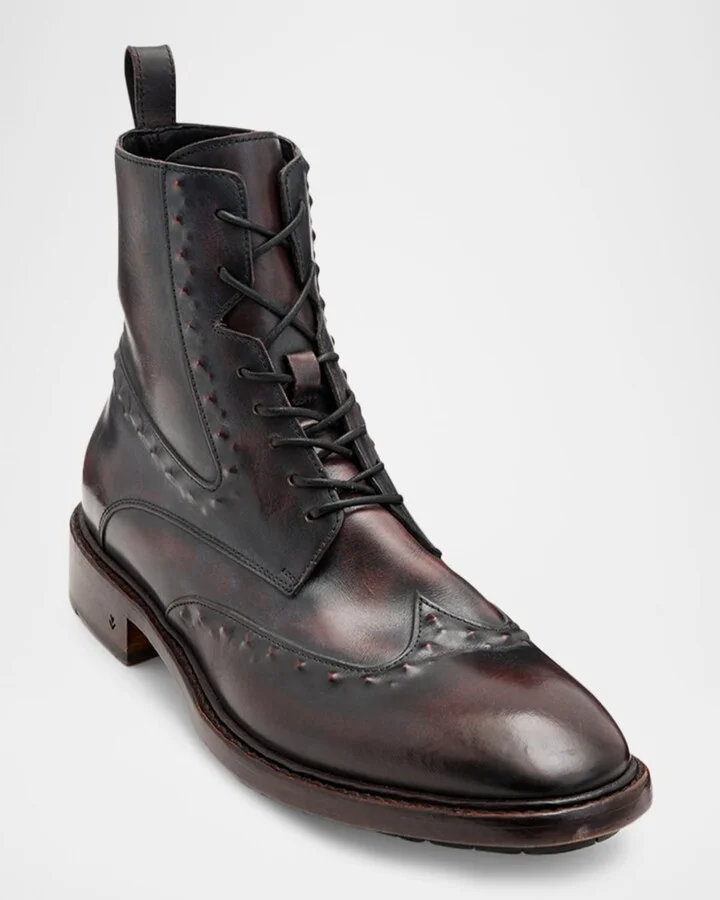 Men's Fleetwood Ghost Stud Leather Boots - Image 9