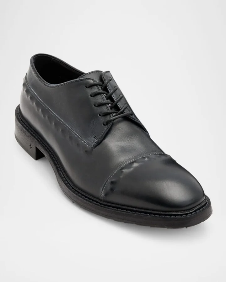 Men's Fleetwood Ghost Stud Leather Oxfords - Image 2