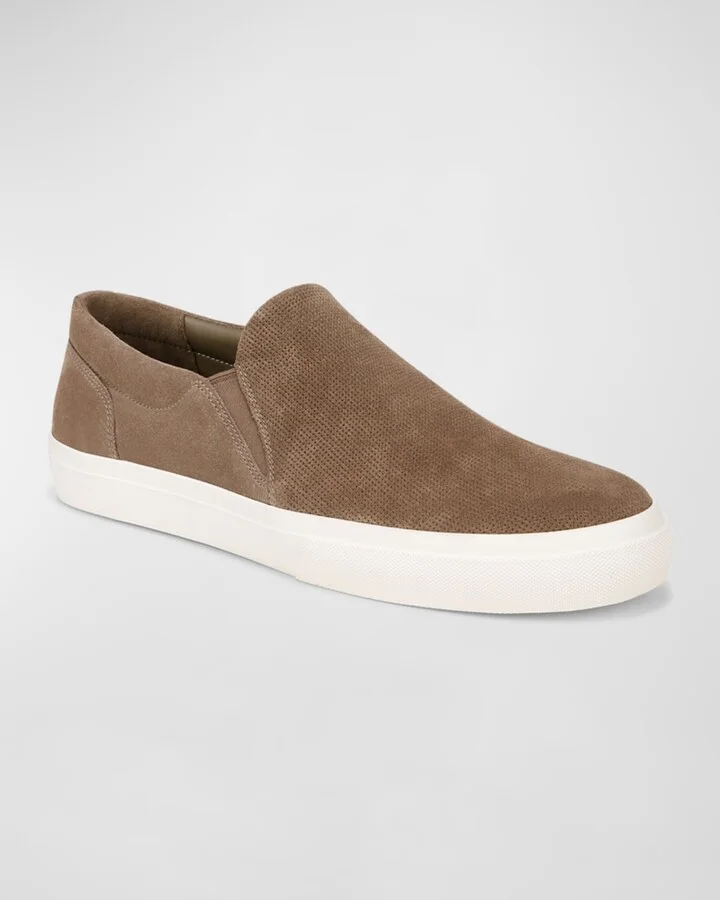 Men's Fletcher Suede Slip-On Sneakers - Image 2