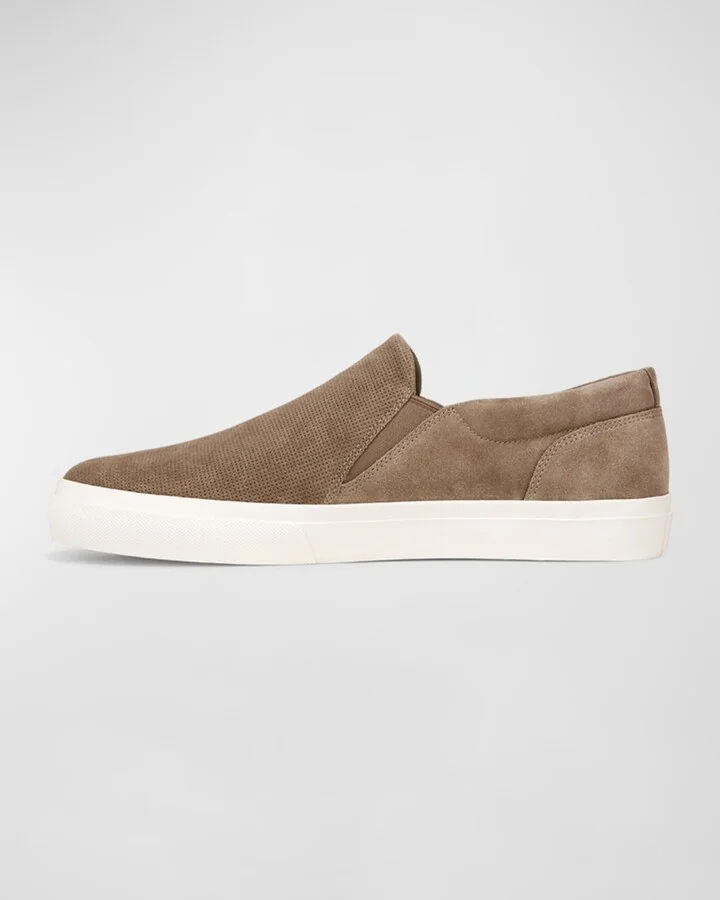 Men's Fletcher Suede Slip-On Sneakers - Image 3