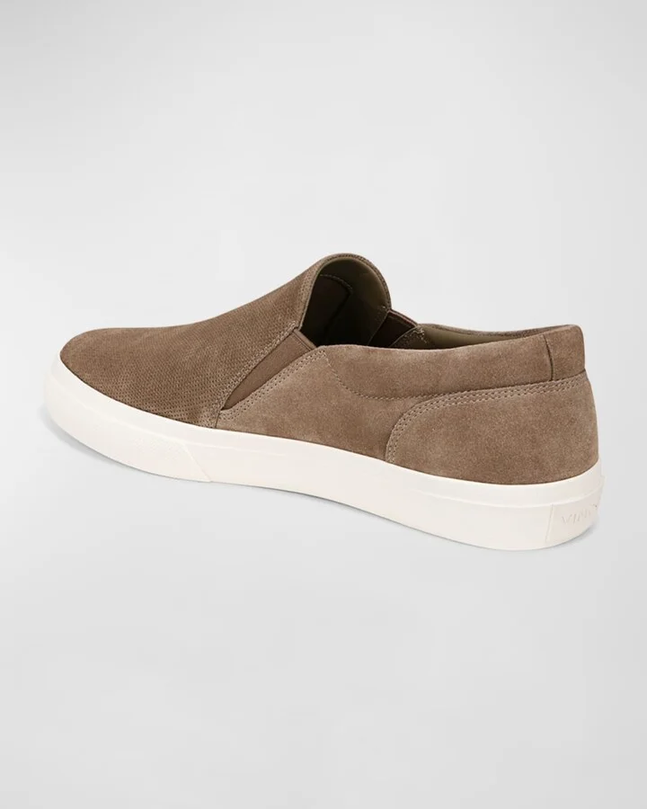 Men's Fletcher Suede Slip-On Sneakers - Image 4