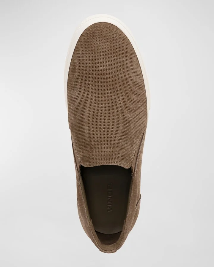 Men's Fletcher Suede Slip-On Sneakers - Image 7