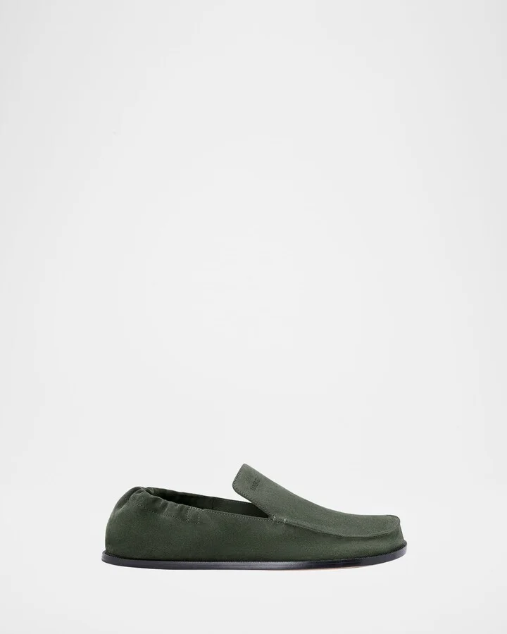 Men's Flex Suede Moc-Toe Loafers