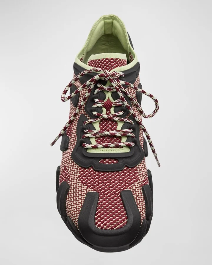 Men's Flex Technical Knit Low-Top Sneakers - Image 7