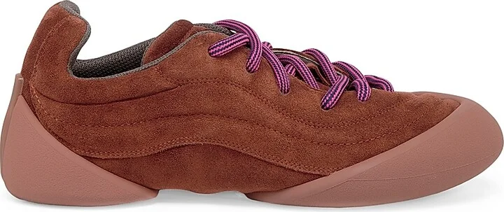 Men's Flexion Suede Low-Top Sneakers - Farro - Size 9 - Image 6