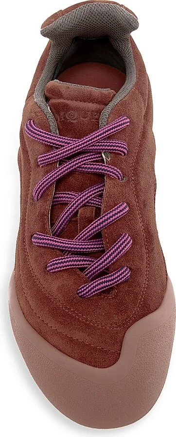 Men's Flexion Suede Low-Top Sneakers - Farro - Size 9 - Image 7