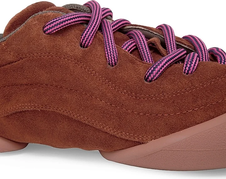 Men's Flexion Suede Low-Top Sneakers - Farro - Size 9 - Image 9