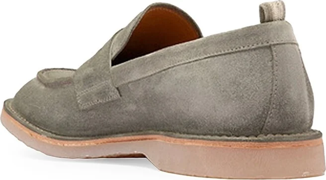 Men's Flexus Suede Penny Loafers - Smoked Green - Size 7.5 - Image 3