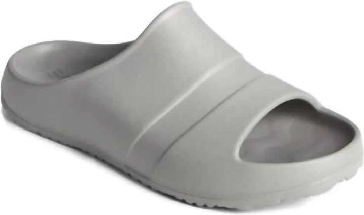 Men's Float Slide Sandal In Grey