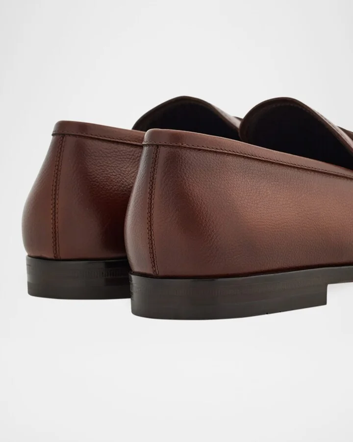 Men's Florio Gancio Leather Loafers - Image 2