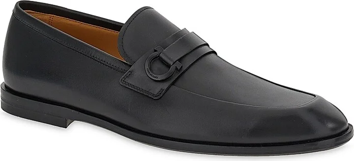 Men's Florio Leather Loafers - Nero - Size 7 - Image 2