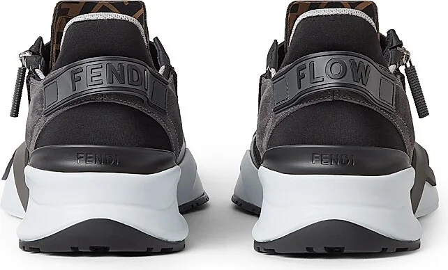 Men's Flow FF Low-Top Sneakers - Nero - Size 11 - Image 3