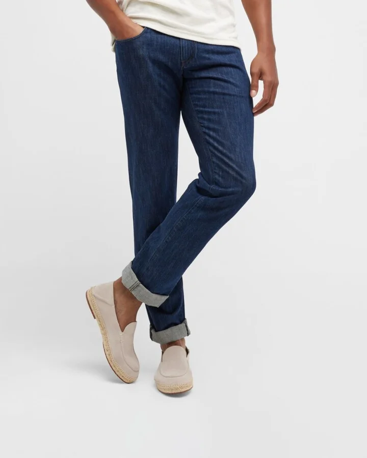 Men's Foldover Suede Espadrille - Image 2