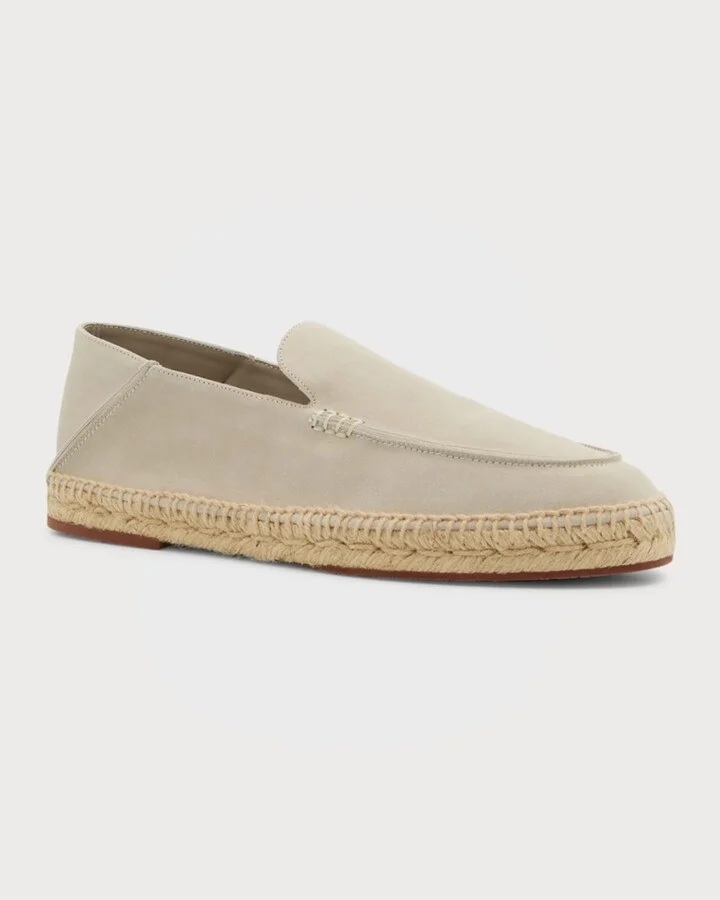 Men's Foldover Suede Espadrille - Image 4