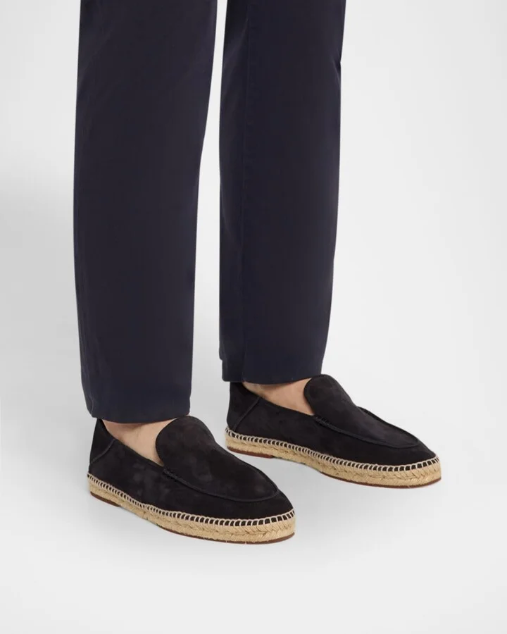 Men's Foldover Suede Espadrille - Image 10