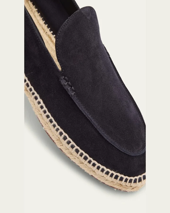Men's Foldover Suede Espadrille - Image 2