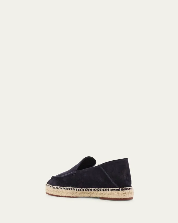 Men's Foldover Suede Espadrille - Image 4