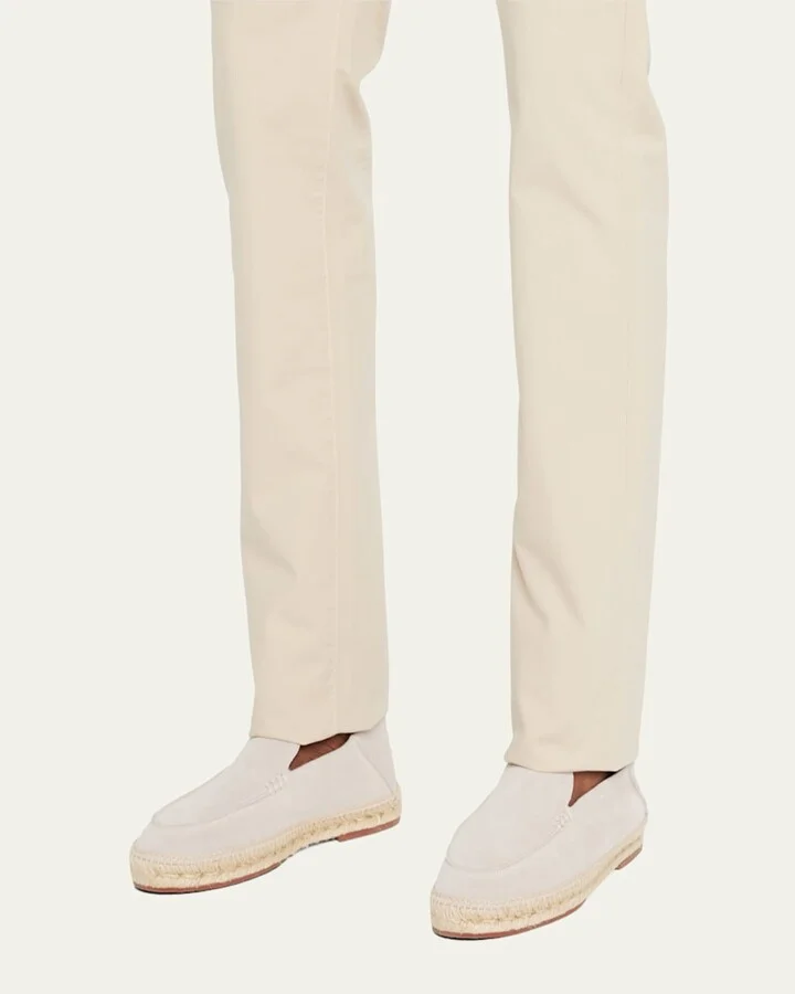 Men's Foldover Suede Espadrille - Image 5