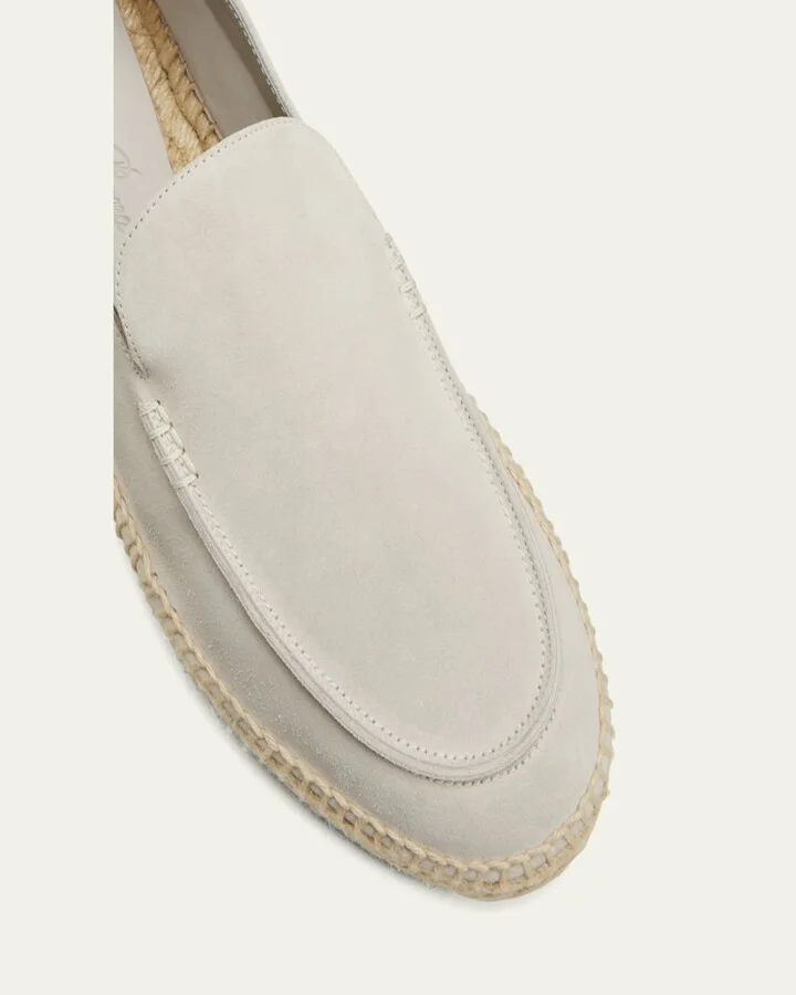 Men's Foldover Suede Espadrille - Image 10