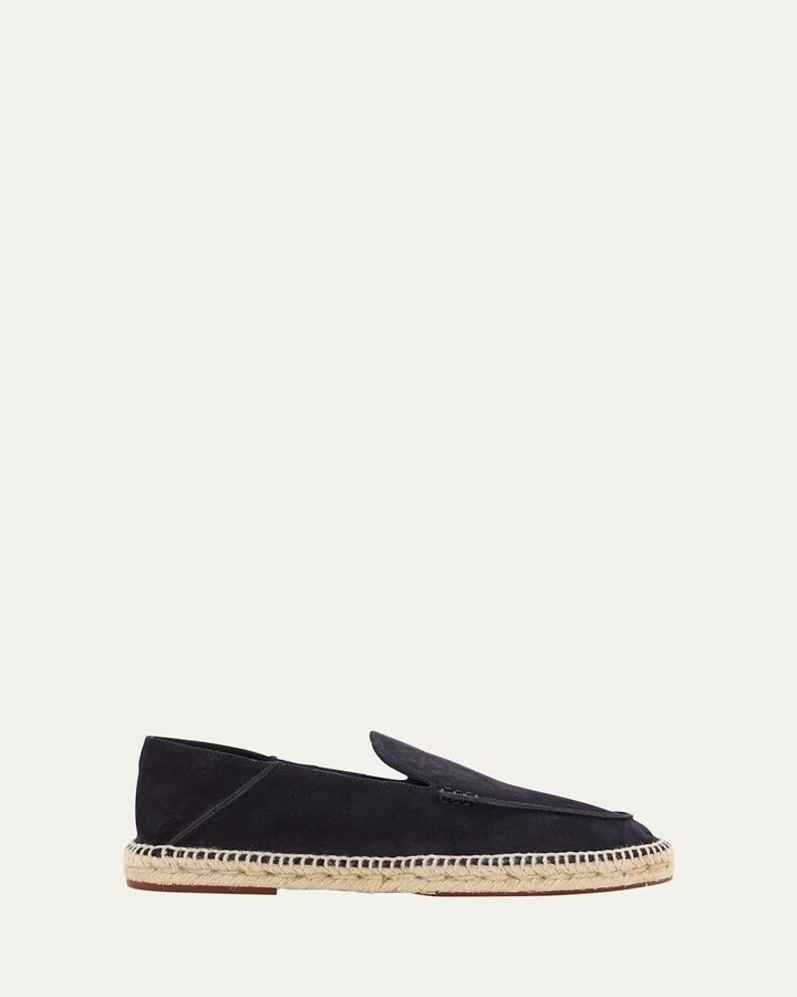 Men's Foldover Suede Espadrille
