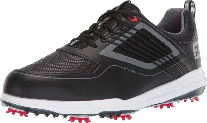 Men's FootJoy Men's FURY Golf Shoes Black 13 M Athletic Shoe